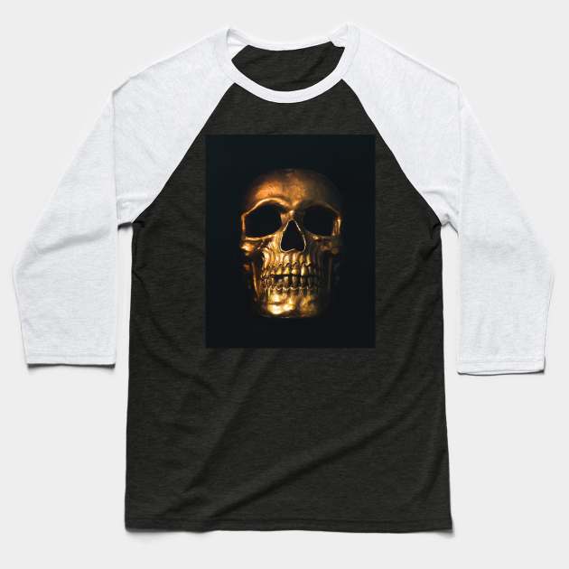 Halloween Skulls Baseball T-Shirt by Vine Time T shirts